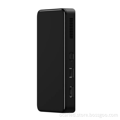 4K Mini WiFi Smart DLP Projector - Portable Home Cinema with Android 9.0